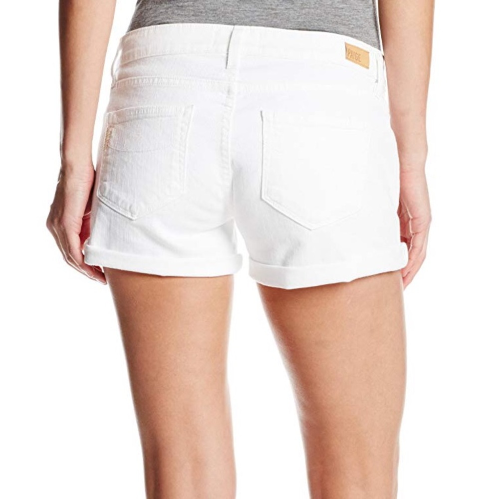 Paige White Denim Jean Shorts